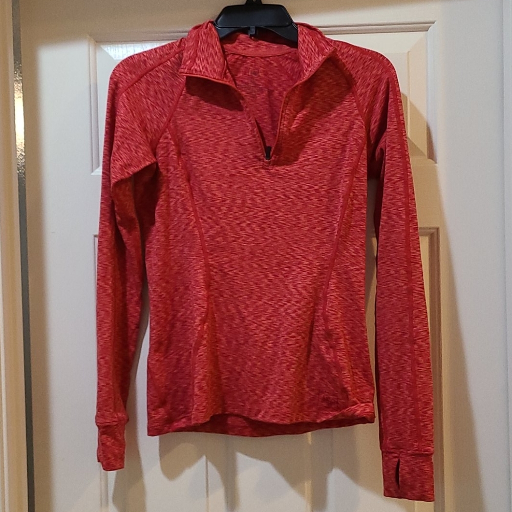 REI midweight base layer half zip